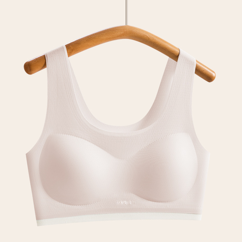 Nylon melltartó vest-stílusban lányoknak, 12–15 éveseknek, légáteresztő és kényelmes