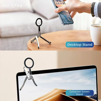 MagSafe összecsukható tripod mágneses telefon­tartóval – kompakt, hordozható selfie-stick fotózáshoz és élő közvetítéshez