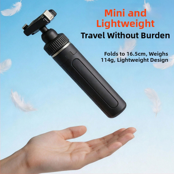 DJI Action6/5Pro/4/3 akciókamerákhoz készült teleszkópos kiterjesztő rúd mágneses gimbal-tartóval