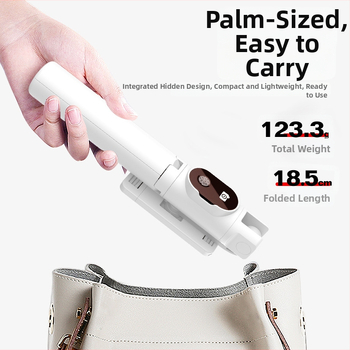 P20 Bluetooth Selfie Stick integrált telefon-tartóval, asztali háromlábú állvány élő közvetítéshez és rövid videók készítéséhez
