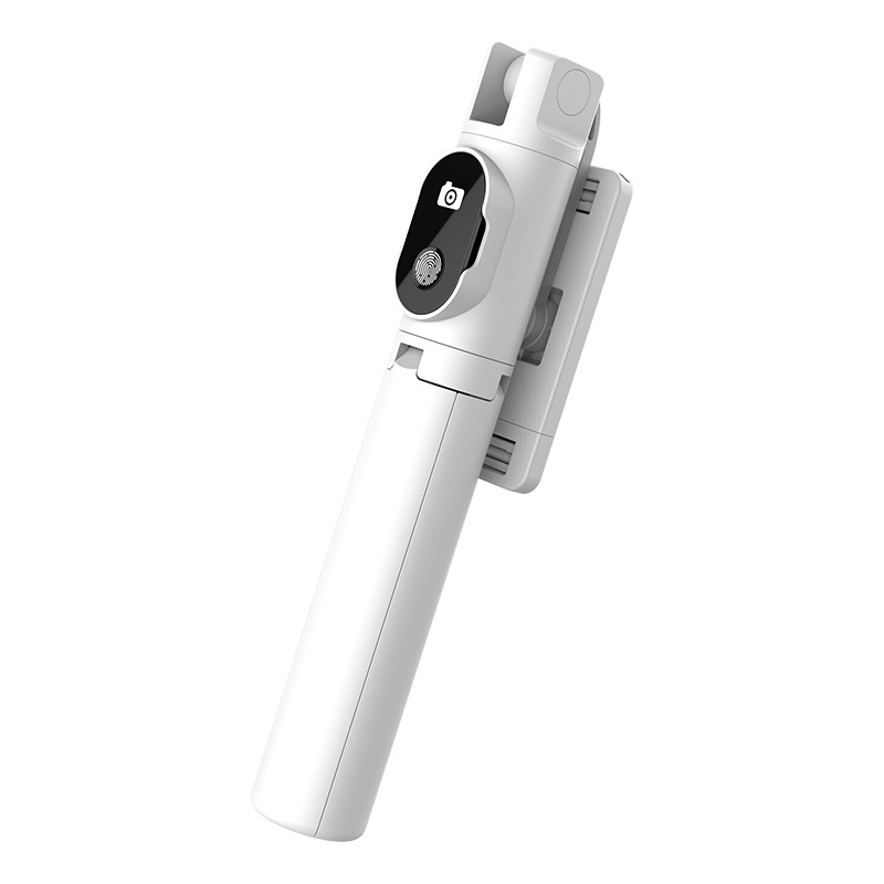 P20 Bluetooth Selfie Stick integrált telefon-tartóval, asztali háromlábú állvány élő közvetítéshez és rövid videók készítéséhez