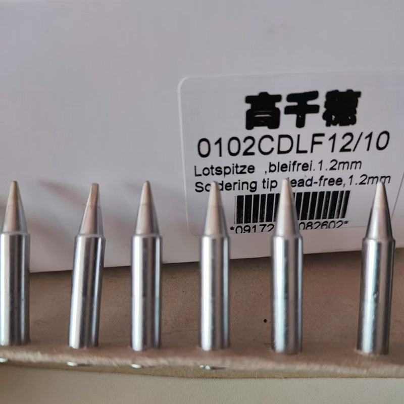 Hosszú élettartamú forrasztóhegy 0102CDLF12, kompatibilis az ERSA I-TOOL-lal, 1,2 mm