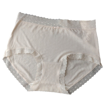 6071 Gyémántmintás jacquard modal, könnyű és lélegző, női alsónemű középmagas derekú, feszes illeszkedés, csipkés szegéllyel és selyem béléssel