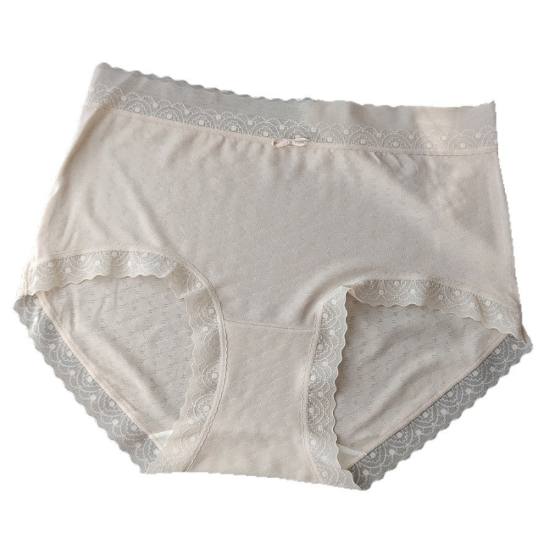 6071 Gyémántmintás jacquard modal, könnyű és lélegző, női alsónemű középmagas derekú, feszes illeszkedés, csipkés szegéllyel és selyem béléssel