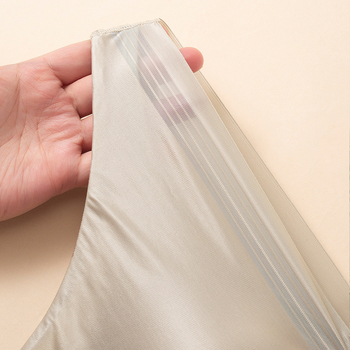 Varratlan, rendkívül rugalmas mulberry-selyem felső részhez, latex melltartó poharakkal, oldalsó mellszív formázás, shapewear a felsőtestre