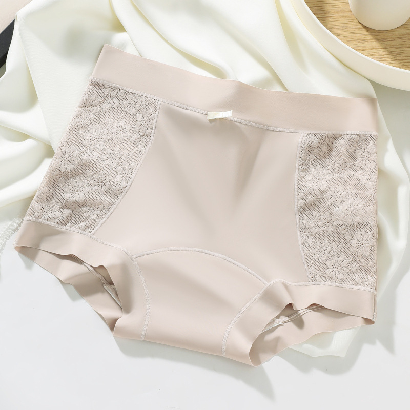 Női boxerszár Ice Silk anyagból – légáteresztő nyári alsónemű, átlátszóság elleni védelem, varratszegély nélküli, középmagas derékvonal