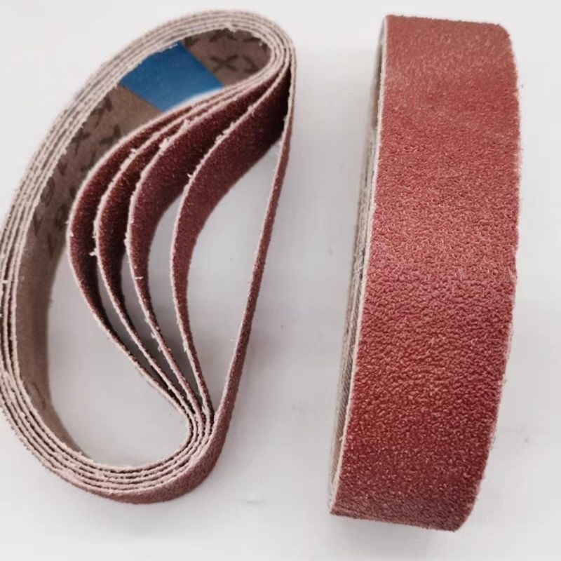 Alumínium-oxid csiszoló szalag, 762×25 mm, kör alakú