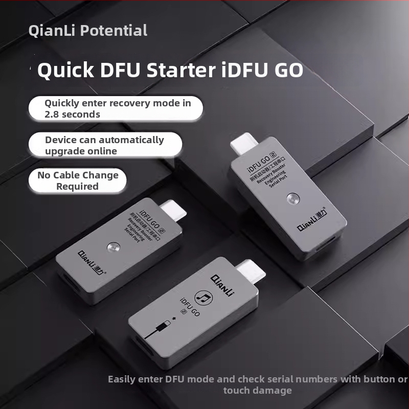 Potential iDFUGO harmadik generációs, 15-ös sorozat, Apple firmware flash eszköz mobiltelefonokhoz, DFU-helyreállítás mérnöki módban