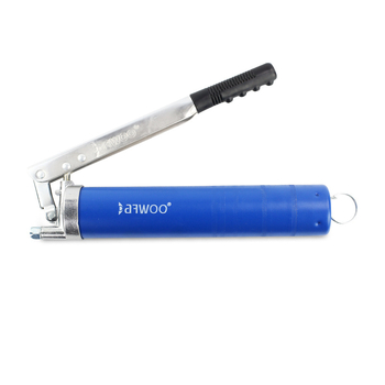Kék cipzár-stílusú zsírzópisztoly ásógépekhez, kézi, magas nyomású kenőanyag-készlet egységes tolórúddal