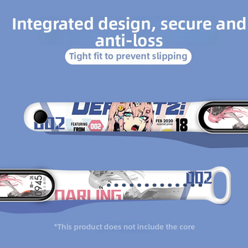 Karikatúra-stílusú csuklópánt Xiaomi Mi Band 4/5 és Mi Band 6 készülékekhez, NFC Verzió