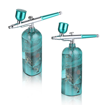 Mini elektromos airbrush pumpa készlet körömdíszítéshez, festéshez és színezéshez, kézi spraypisztoly