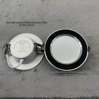 LED beépített mennyezeti downlight, 7W, kör alakú alumíniumtest, Bull-Eye lámpa a nappaliba, 7,5 cm nyílás