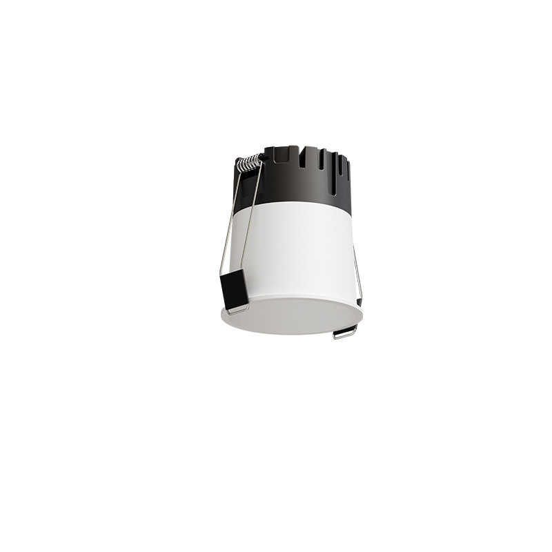 24V állandó feszültségű COB beépített downlight vitrinekhez, anti-glare, Ø75mm alumínium ház