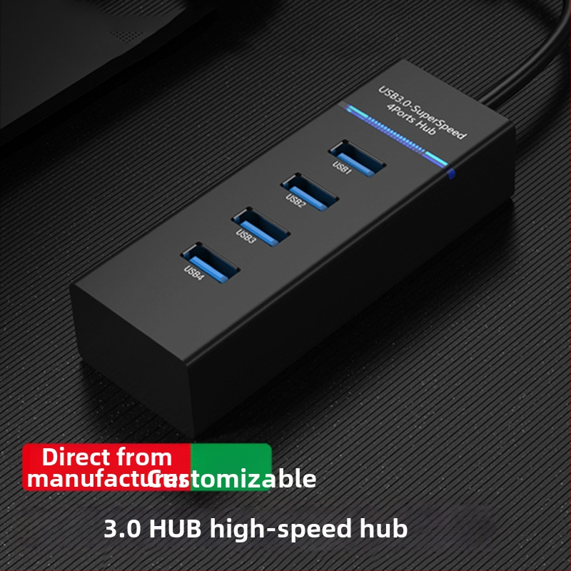 USB 3.0 hub, 4-portos bővítő dokk notebookhoz