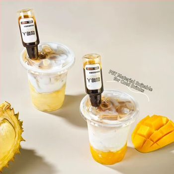 50 ml-es mini alkoholos üveg PET műanyagból, koktélhoz kis kapacitású üveg, kóstoló pohár, kreatív üveg