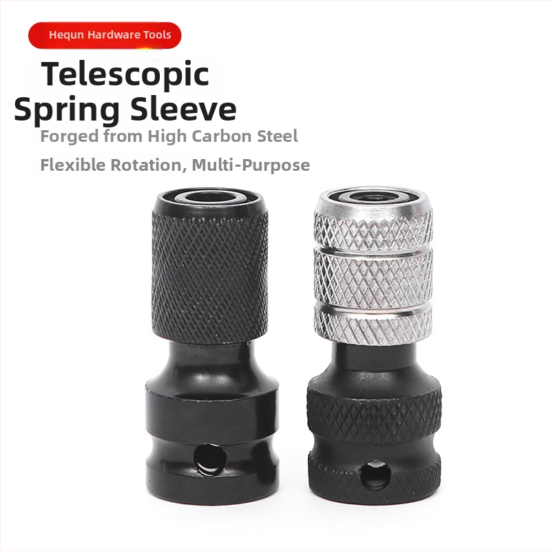1/2 hüvelykes elektromos szerszám adapter teleszkópos rugós hüvely és hexagonális bit