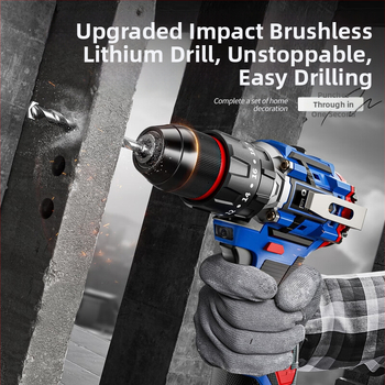 16,8V brushless ütéses fúró-csavarozó, akkumulátoros, vezeték nélküli