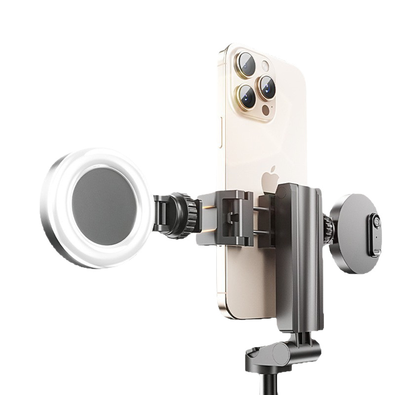 RC25 Mini Hordozható Okostelefon Selfie Bot Négylábú Állvánnyal