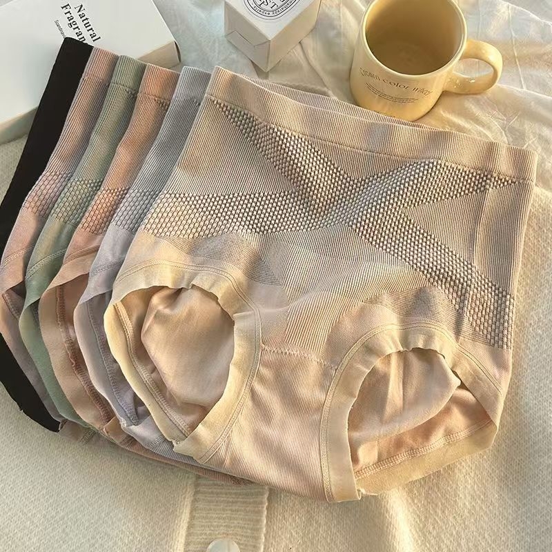 X Fekete bandázs magas derekú, varrás nélküli alakformáló alsónemű nőknek, plusz méret, fenékemelés, háromszög alakú alsó