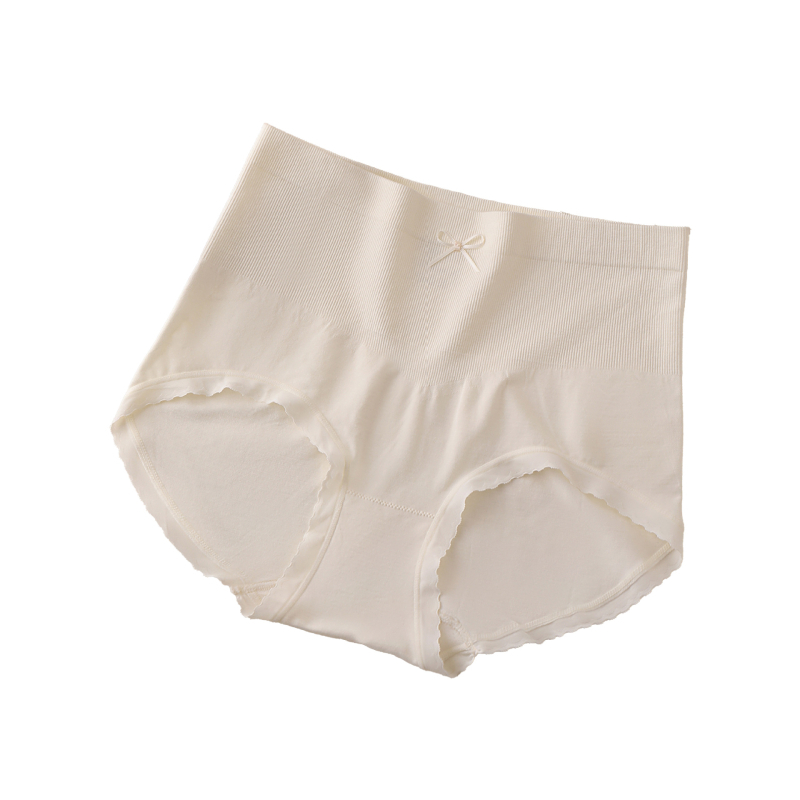 Új női alsónemű középmagas derekú, világos színű, seamless, lélegző, felhő puha pamut érzet, kényelmes bikini alsó, antibakteriális intim zóna