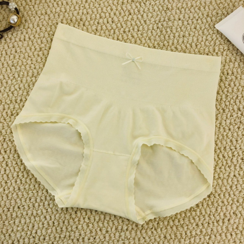 Új női alsónemű középmagas derekú, világos színű, seamless, lélegző, felhő puha pamut érzet, kényelmes bikini alsó, antibakteriális intim zóna