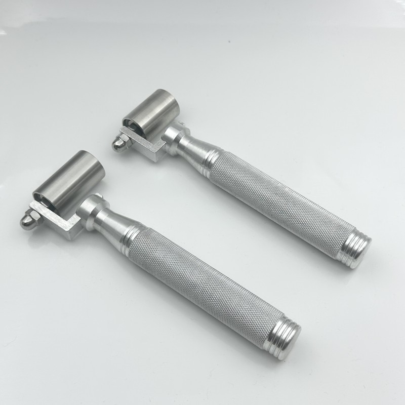 Rozsdamentes acél tapétagörgő csapággyal, 4 cm