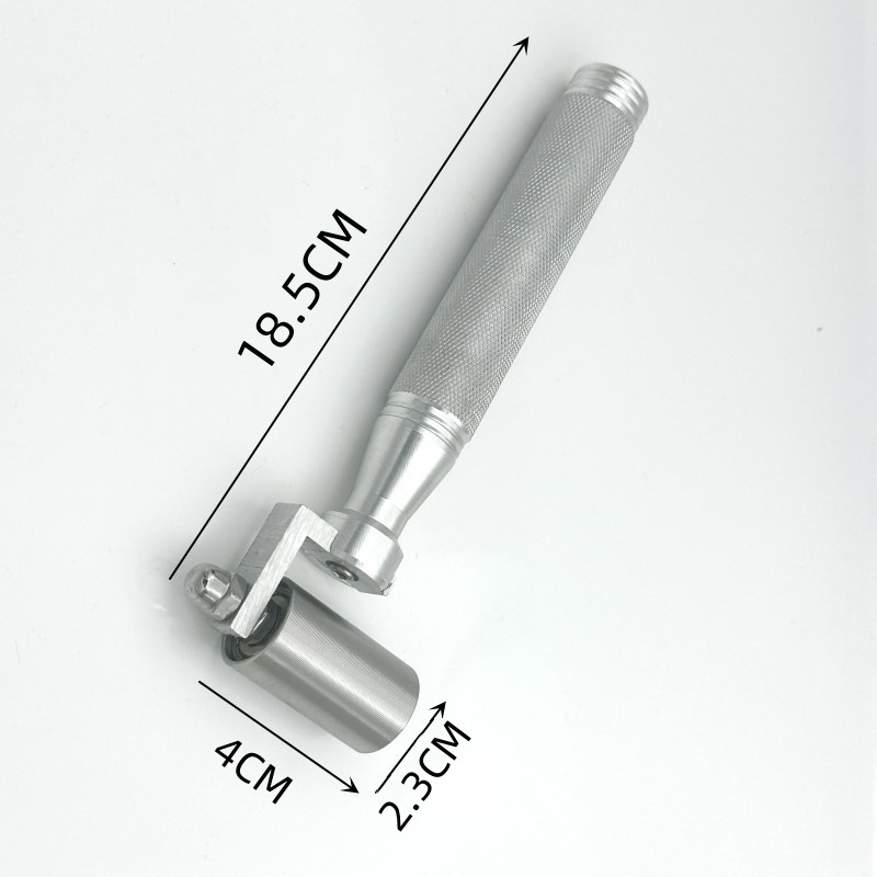 Rozsdamentes acél tapétagörgő csapággyal, 4 cm