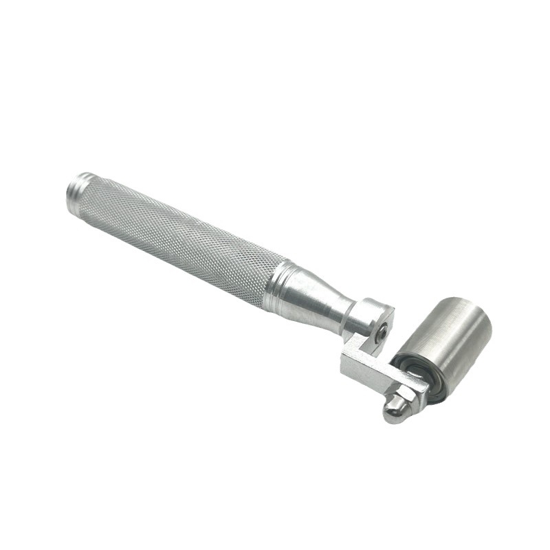 Rozsdamentes acél tapétagörgő csapággyal, 4 cm