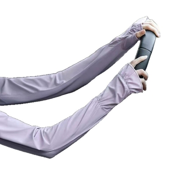 Női Nylon Ice Silk karvédők, laza szabás, hűtés és UV-védelem, arcmaszk