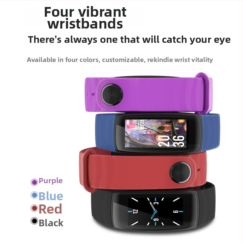 Kiváló minőségű okos karkötő színes kijelzővel, Bluetooth, lépésszámláló, időjárás értesítések és üzenetek, férfiaknak és nőknek