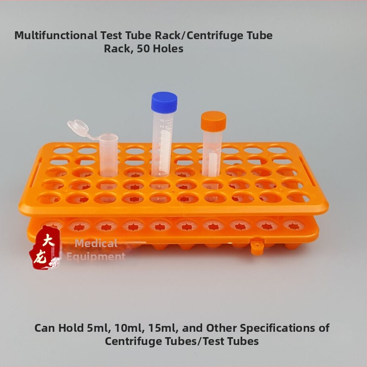 10 ml, 15 ml és 50 ml centrifugálótartó állvány; mintavételi csőállvány 50, 21 és 60 lyukkal