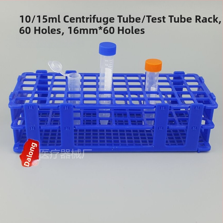 10 ml, 15 ml és 50 ml centrifugálótartó állvány; mintavételi csőállvány 50, 21 és 60 lyukkal