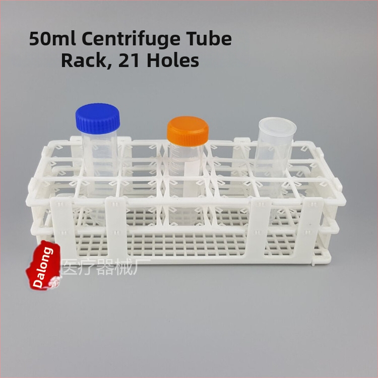 10 ml, 15 ml és 50 ml centrifugálótartó állvány; mintavételi csőállvány 50, 21 és 60 lyukkal
