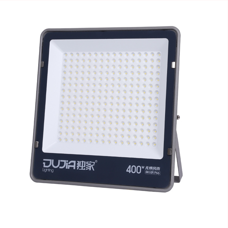 LED kültéri reflektor IP66 vízálló, 100W, alumínium ház, fehér fény, udvarra, műhelybe és gyárba