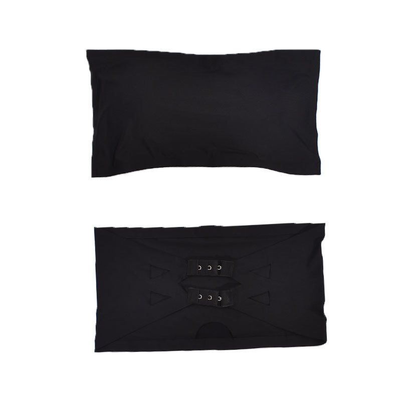 Váll nélküli Ice-Silk wrap-top, légáteresztő, átlátszatlan, csat-zár, sportos hát nélküli dizájn, varrat nélküli