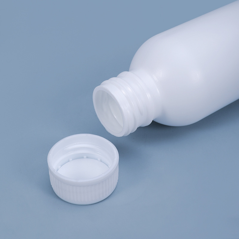 HDPE élelmiszer-minőségű reagáló palack, zárható mintavételi üveg, 100 ml, alkohollal oldható folyadékokhoz, műanyag palack