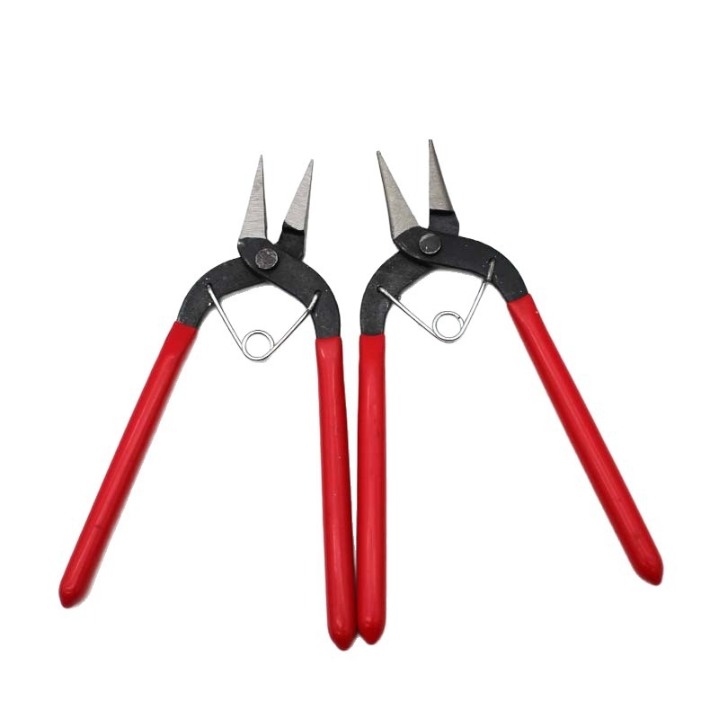 6 hüvelykes DIY ékszerész csipesz készlet: lapos orrú csipeszek, körös orrú csipeszek, gyűrűcsipeszek és hegyes orrú csipeszek