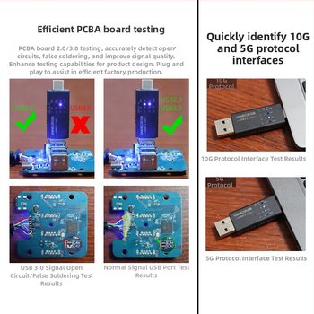 USB interfész teszter és 3.2 hub – Type-C és USB 3.0 portok funkciója, áram és feszültség