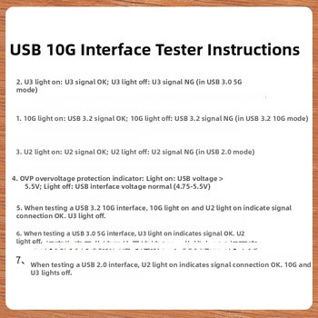 USB interfész teszter és 3.2 hub – Type-C és USB 3.0 portok funkciója, áram és feszültség