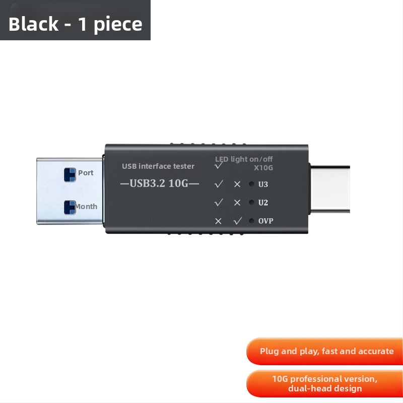 USB interfész teszter és 3.2 hub – Type-C és USB 3.0 portok funkciója, áram és feszültség