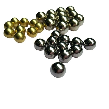 Rozsdamentes acélgolyók csapágyhoz, keményített, korrózióálló, 0,5–10 mm