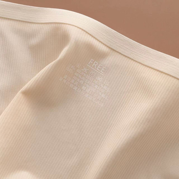Pure Zidai lenjerie intimă damă talie înaltă, antibacteriană, din nylon Ice Silk, uscare rapidă, respirabilă