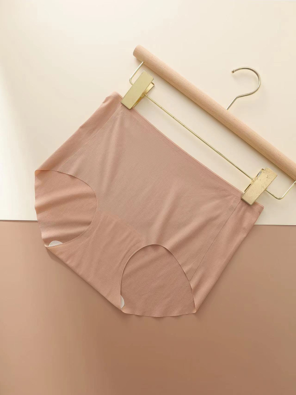 Pure Zidai lenjerie intimă damă talie înaltă, antibacteriană, din nylon Ice Silk, uscare rapidă, respirabilă