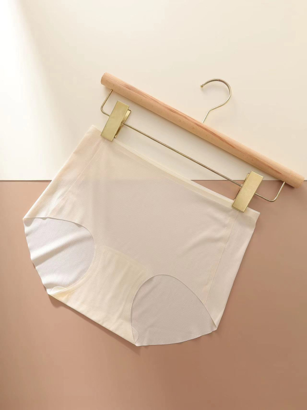 Pure Zidai lenjerie intimă damă talie înaltă, antibacteriană, din nylon Ice Silk, uscare rapidă, respirabilă