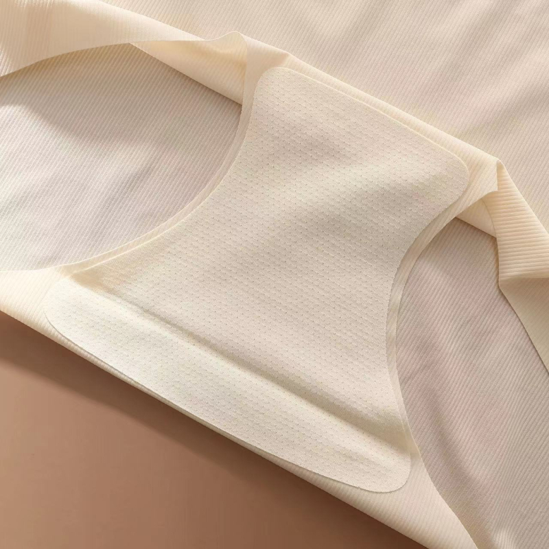 Pure Zidai lenjerie intimă damă talie înaltă, antibacteriană, din nylon Ice Silk, uscare rapidă, respirabilă