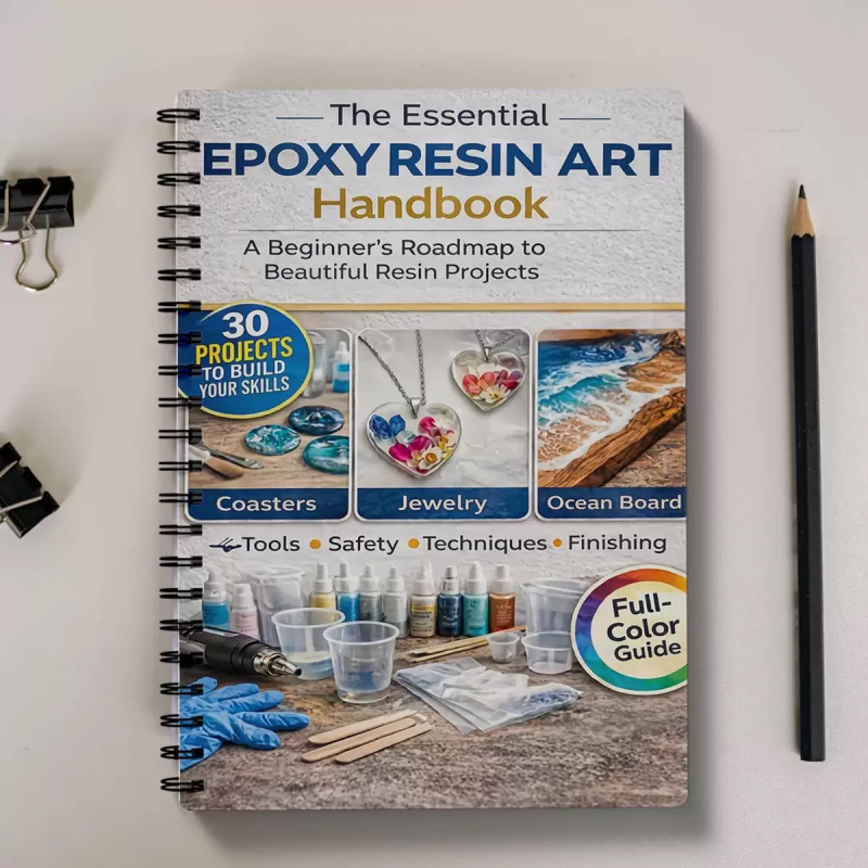 Manual de artă din rășină epoxidică: ghid introductiv