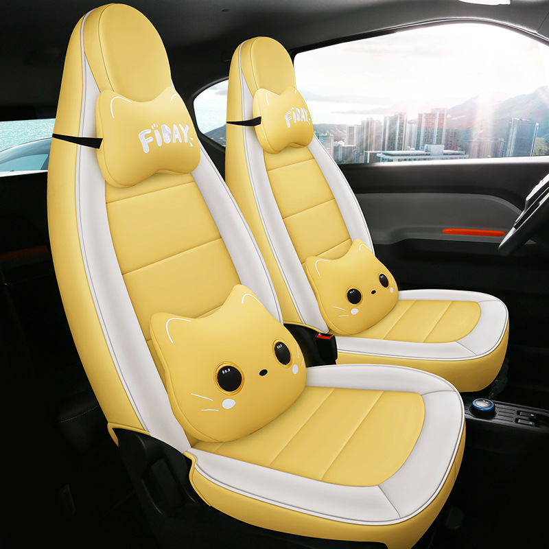 Set huse de scaun și pernă pentru Wuling Hongguang Mini EV