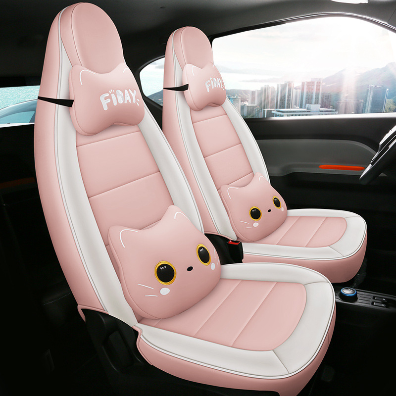 Set huse de scaun și pernă pentru Wuling Hongguang Mini EV