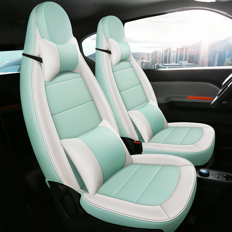Set huse de scaun și pernă pentru Wuling Hongguang Mini EV