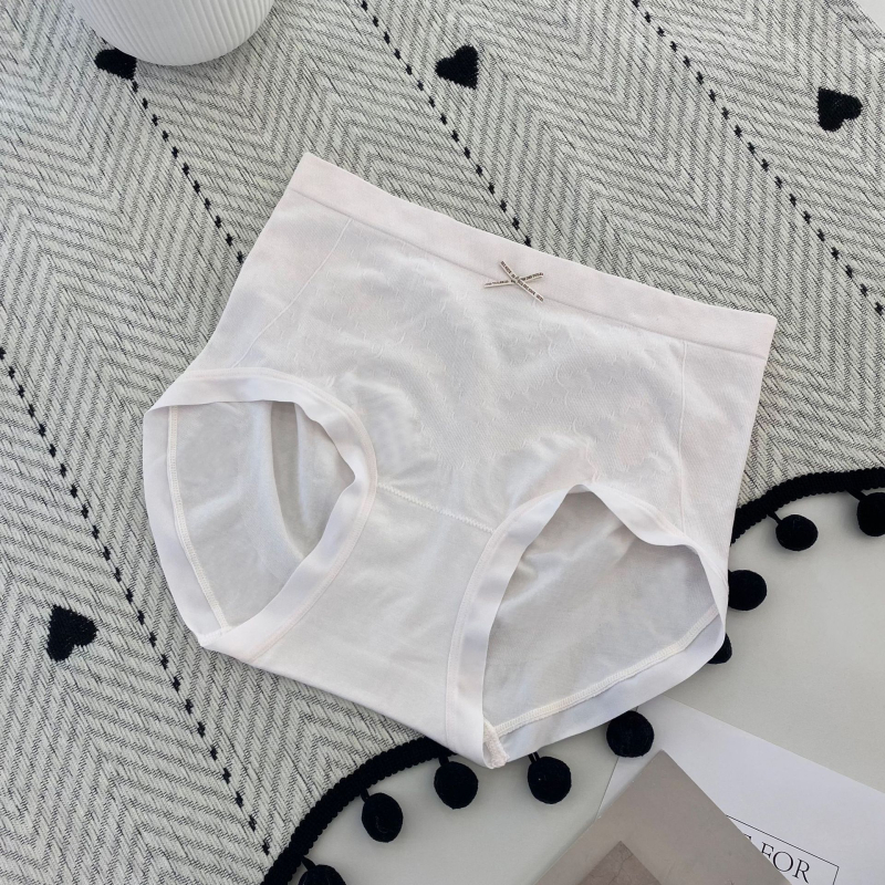 Lenjerie intimă pentru femei, talie medie, fără cusături pe lateral, culori proaspete, plăcută la atingere, respirabilă, antibacteriană, slip triunghiular